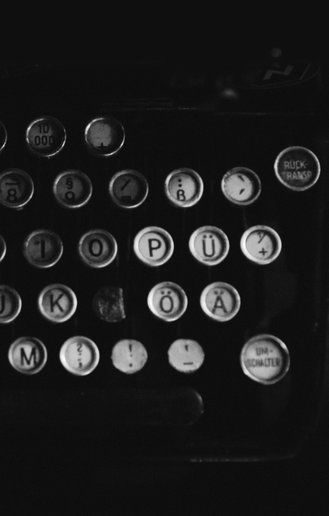 copywritingmaskin och dess tangentbord